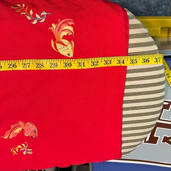 Annie Alexander Embroidered Fish Midi Dress - Picture 6 of 8